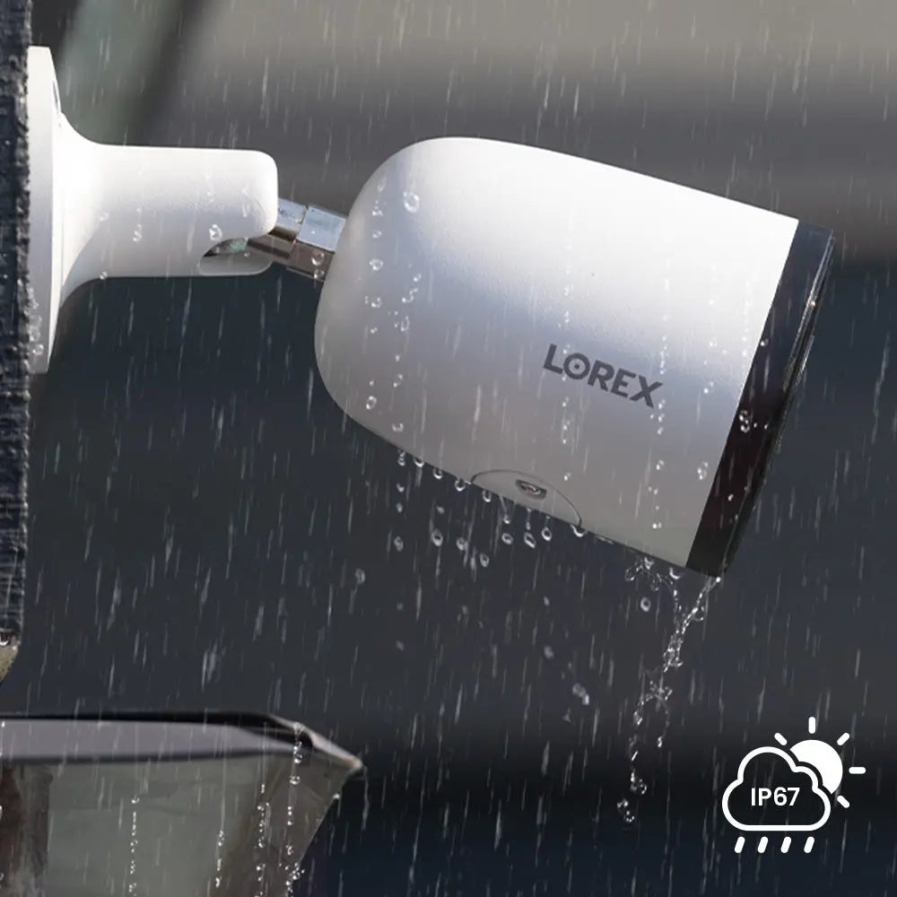 Lorex H30 4K+ 12MP IP Bullet Camera with Smart Security Lighting (Open Box) - Aqvina LLC