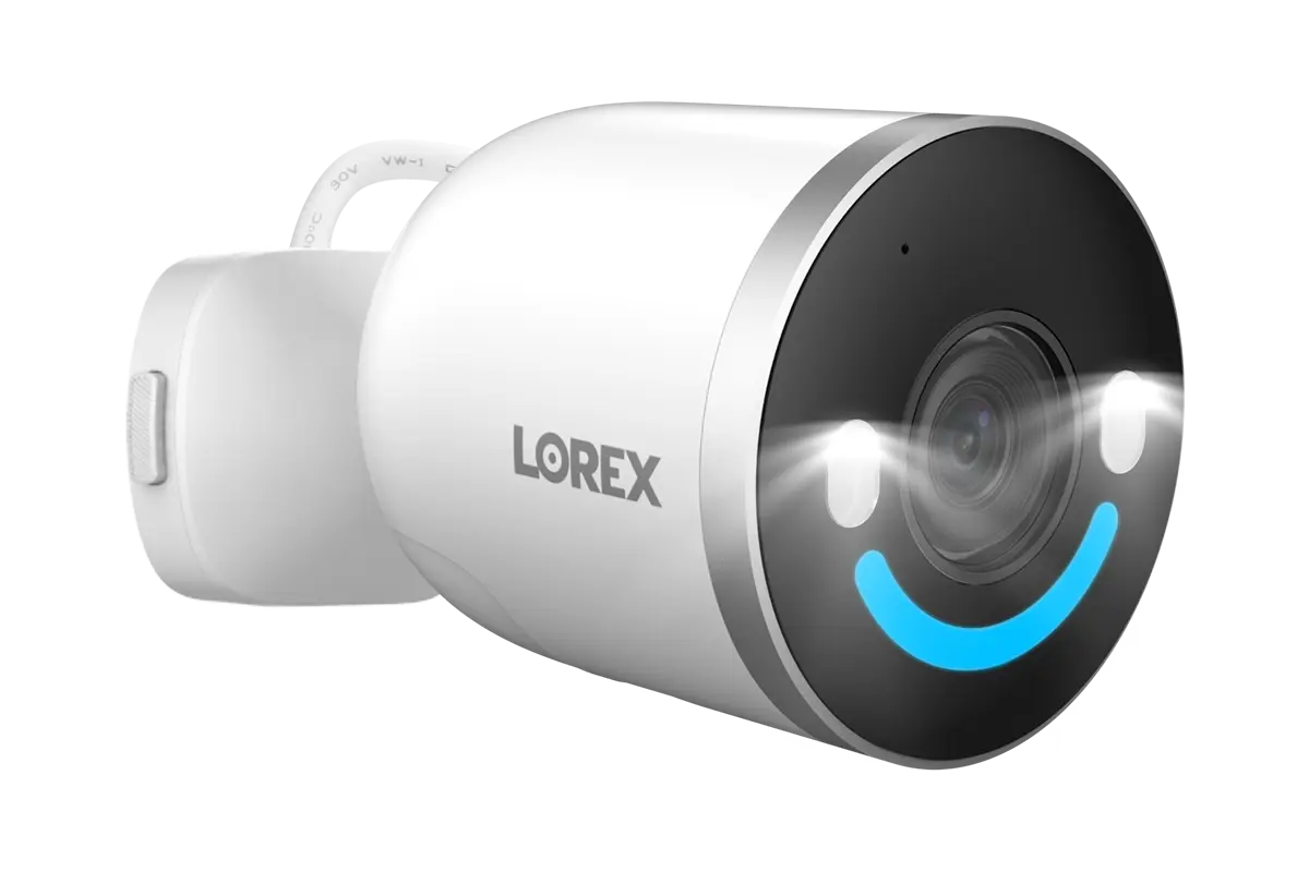 Lorex 4K Wireless Spotlight Wi-Fi 6 Security Camera – AC-Powered Wi-Fi (32 GB, Cloud-Enabled) - Aqvina LLC