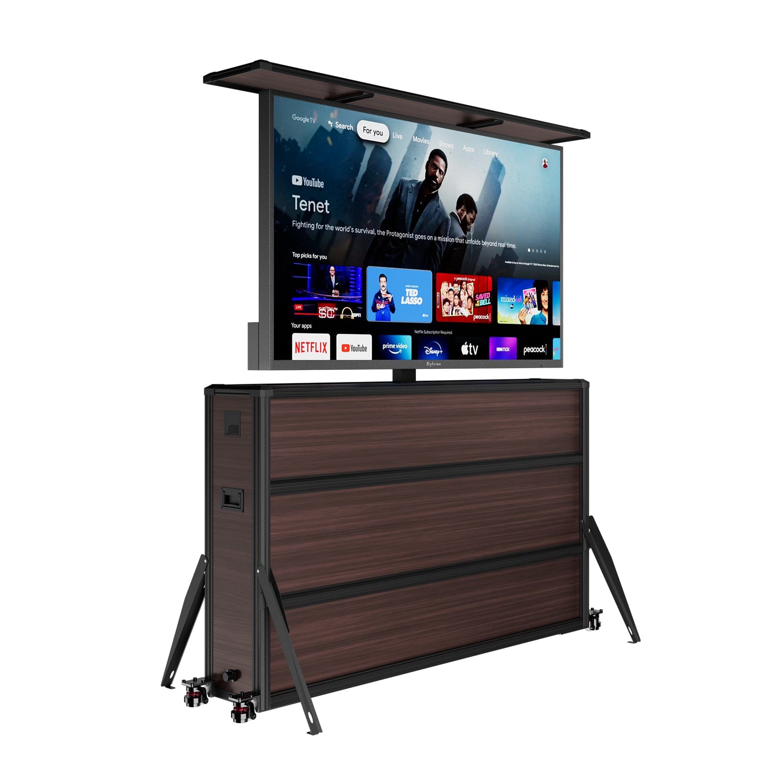 65” Weatherproof Outdoor TV Lift Cabinet