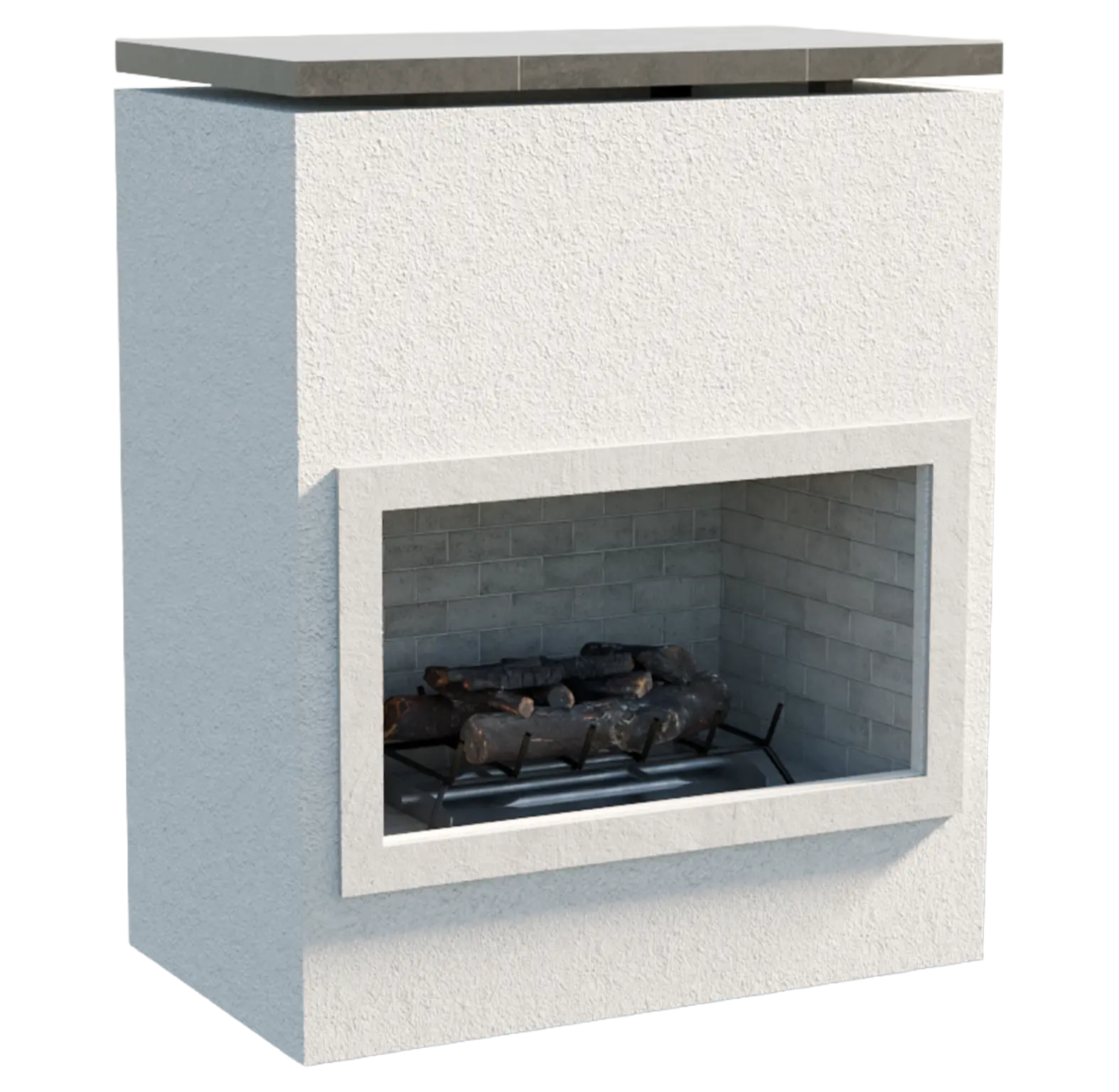 Cal Flame Patio Fireplace with sleek modern design