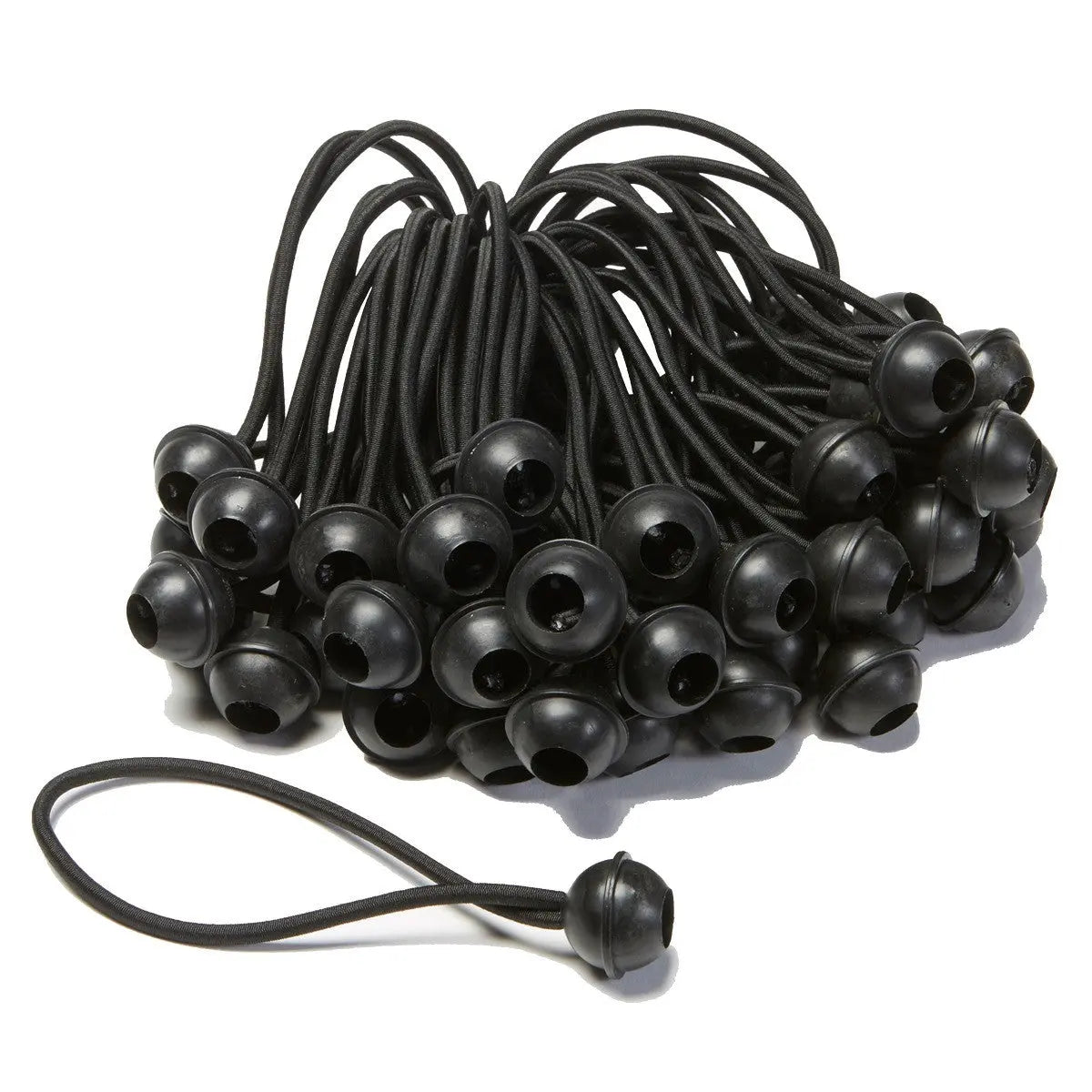 Carl's Black Ball Bungees - Sold Per Piece