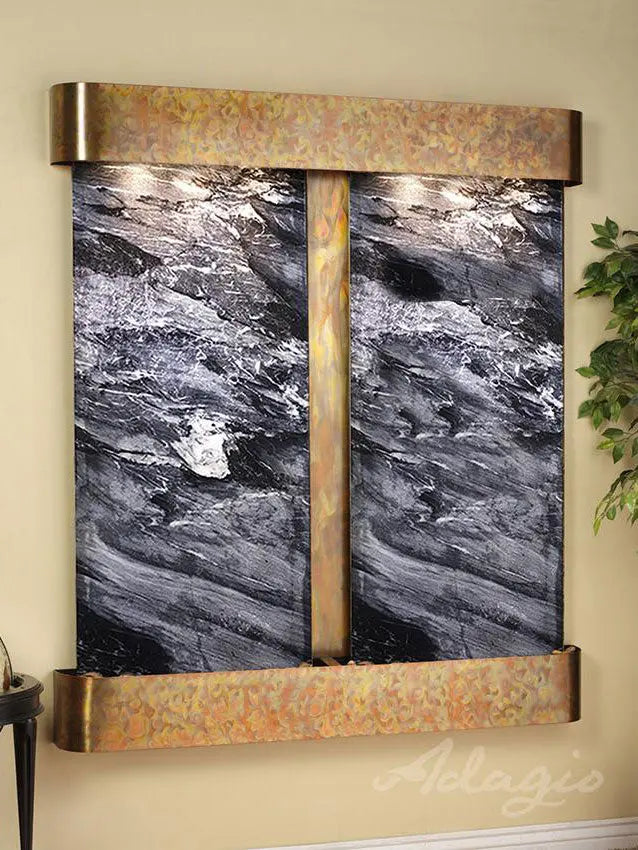 Adagio Cottonwood Falls - Indoor Wall Fountain AWF-CFR1002 - Aqvina LLC