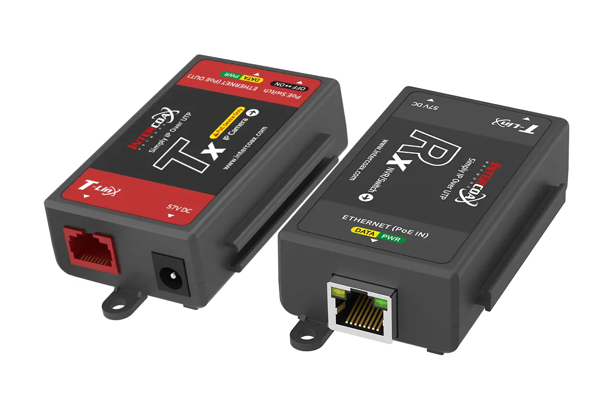 Lorex Single Port IP & PoE Cat5e Extender Set (400m/1300ft end-to-end PoE Injector) | ALP-EUP-01T/R - Aqvina LLC