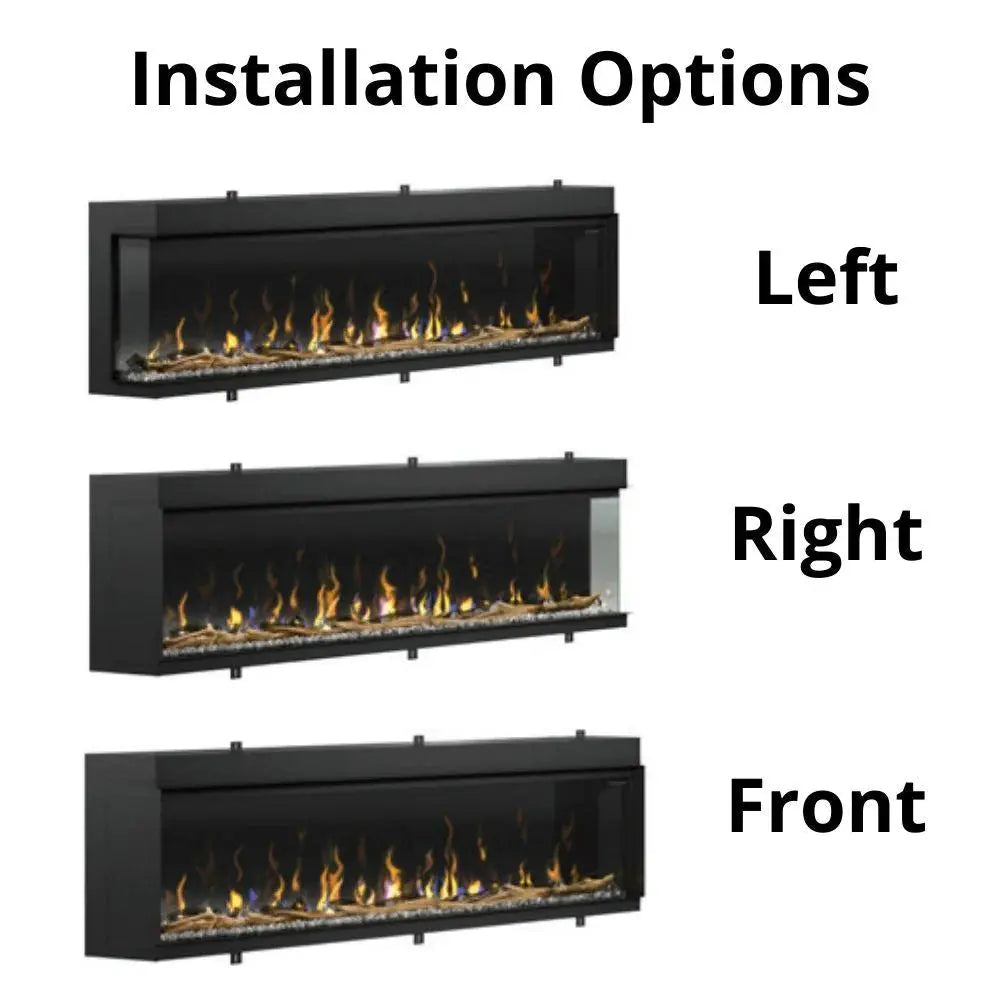 Dimplex Ignite XL Bold 88" Linear Built In | 3 Sided Electric Fireplace | XLF8817-XD