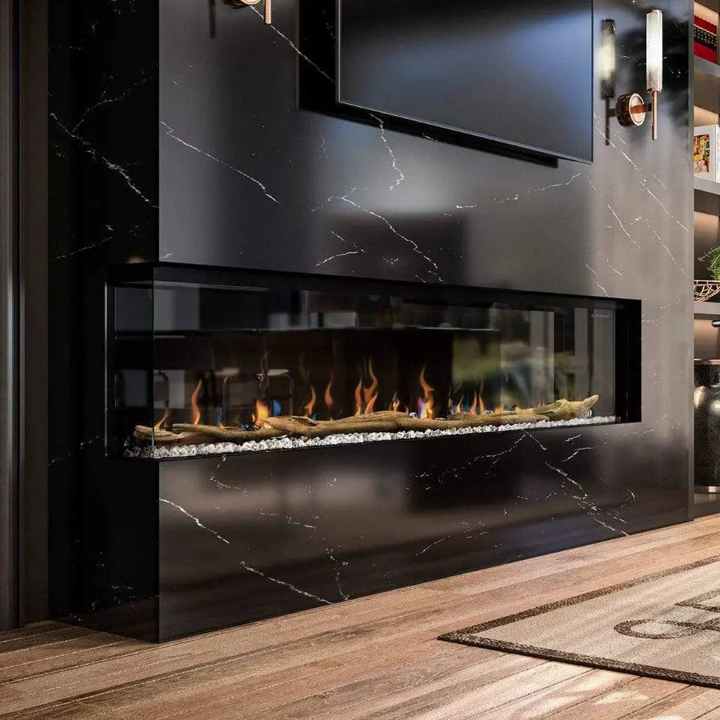 Dimplex Ignite XL Bold 88" Linear Built In | 3 Sided Electric Fireplace | XLF8817-XD
