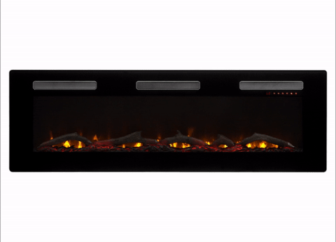 Dimplex Sierra 60" Linear Wall-mounted/Built-in Electric Fireplace | SIL60
