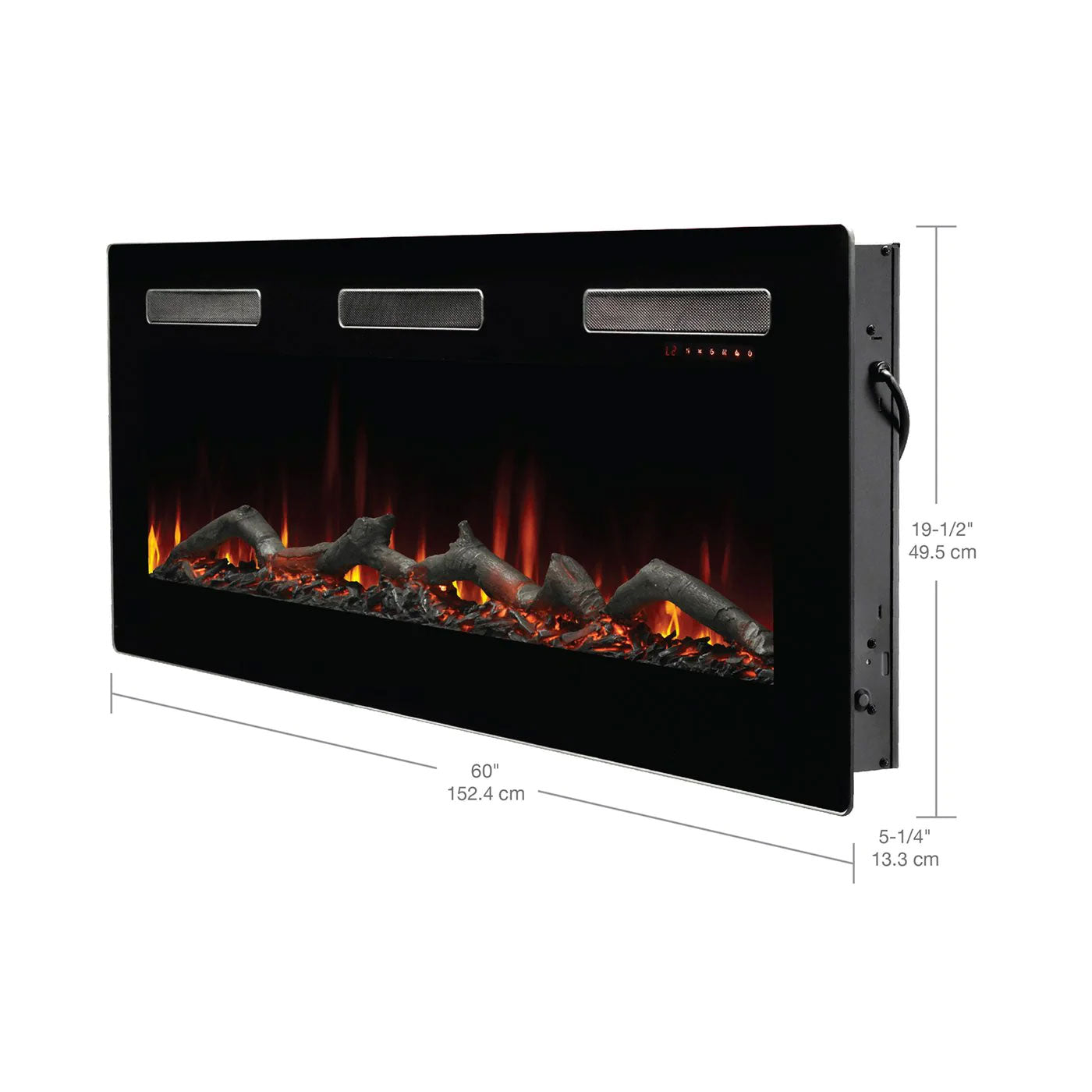 Dimplex Sierra 60" Linear Wall-mounted/Built-in Electric Fireplace | SIL60