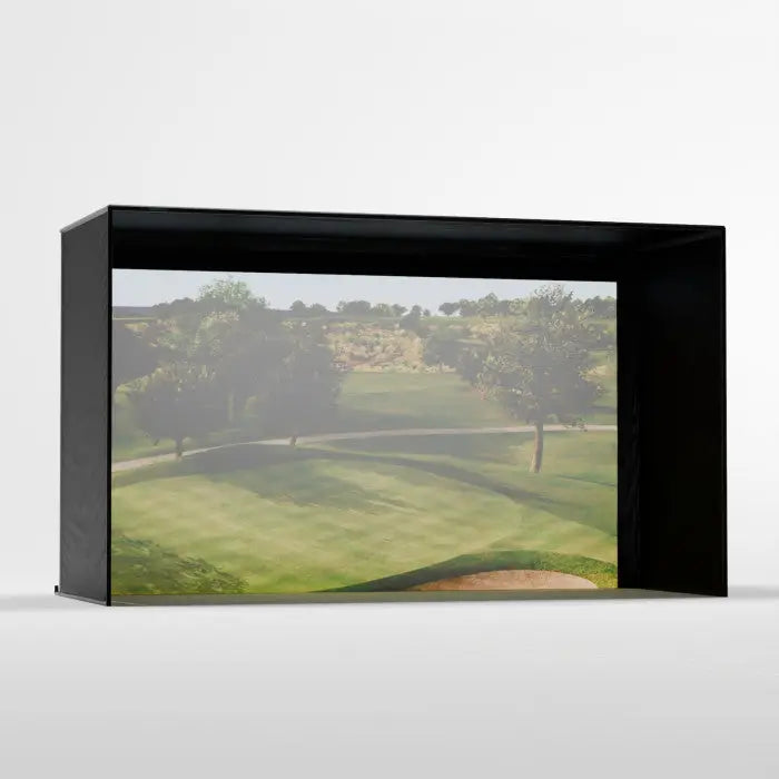 Carl's Place DIY Golf Simulator Enclosure Kit with Standard Impact Screen 7.7x13 | Model: gekc2-is-7-7x13x5 Carl's Place