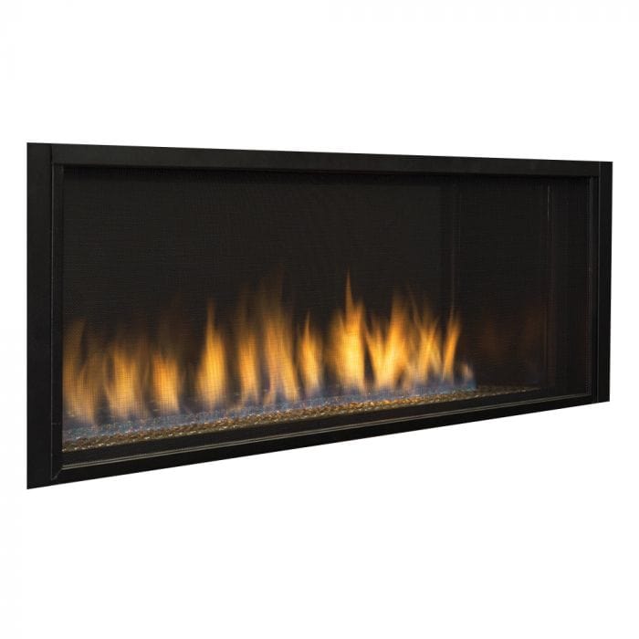 Superior 43-Inch DRL4543 Linear Electronic Ignition Direct Vent Gas Fireplace with Remote and Smooth Glass Media