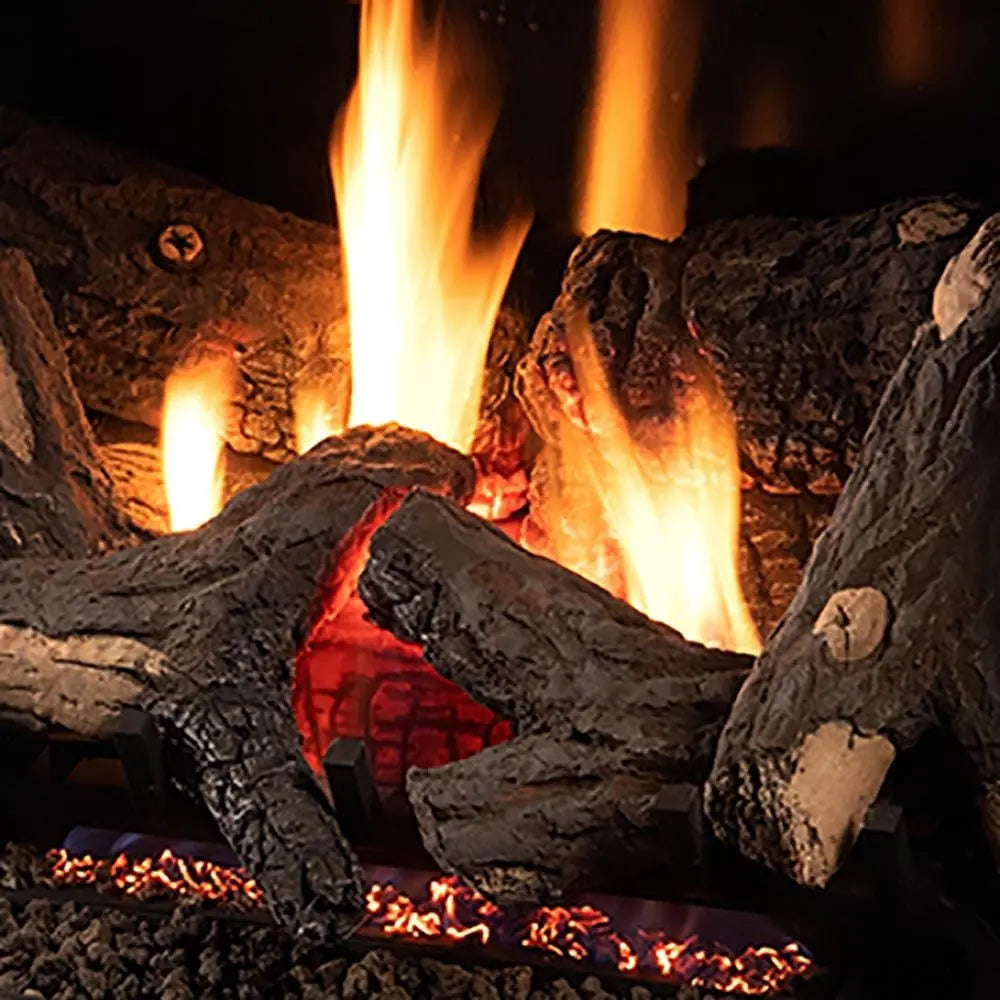 Superior 45-Inch DRT4245 Traditional Electronic Ignition Direct Vent Gas Fireplace with Remote and Ceramic Fiber Log Set