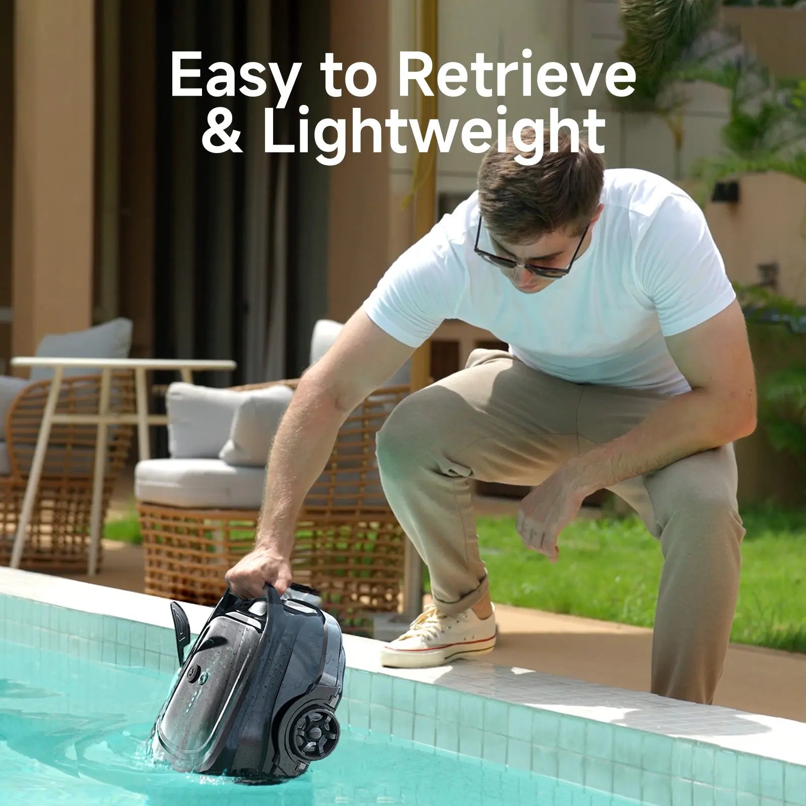WYBOT A1 Cordless Robotic Pool Cleaner - Aqvina LLC