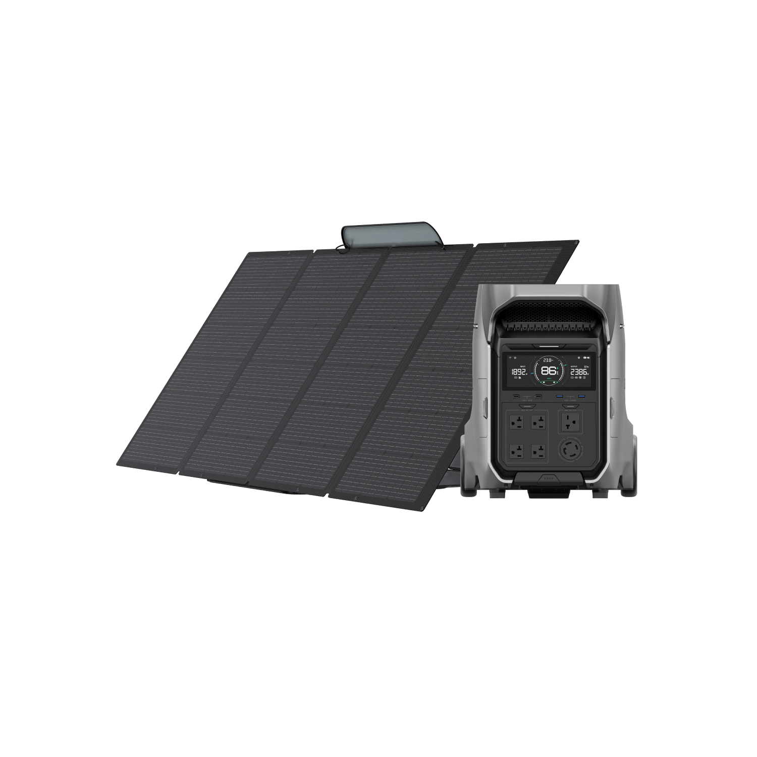 EcoFlow DELTA Pro 3 Solar Generator (PV400W)