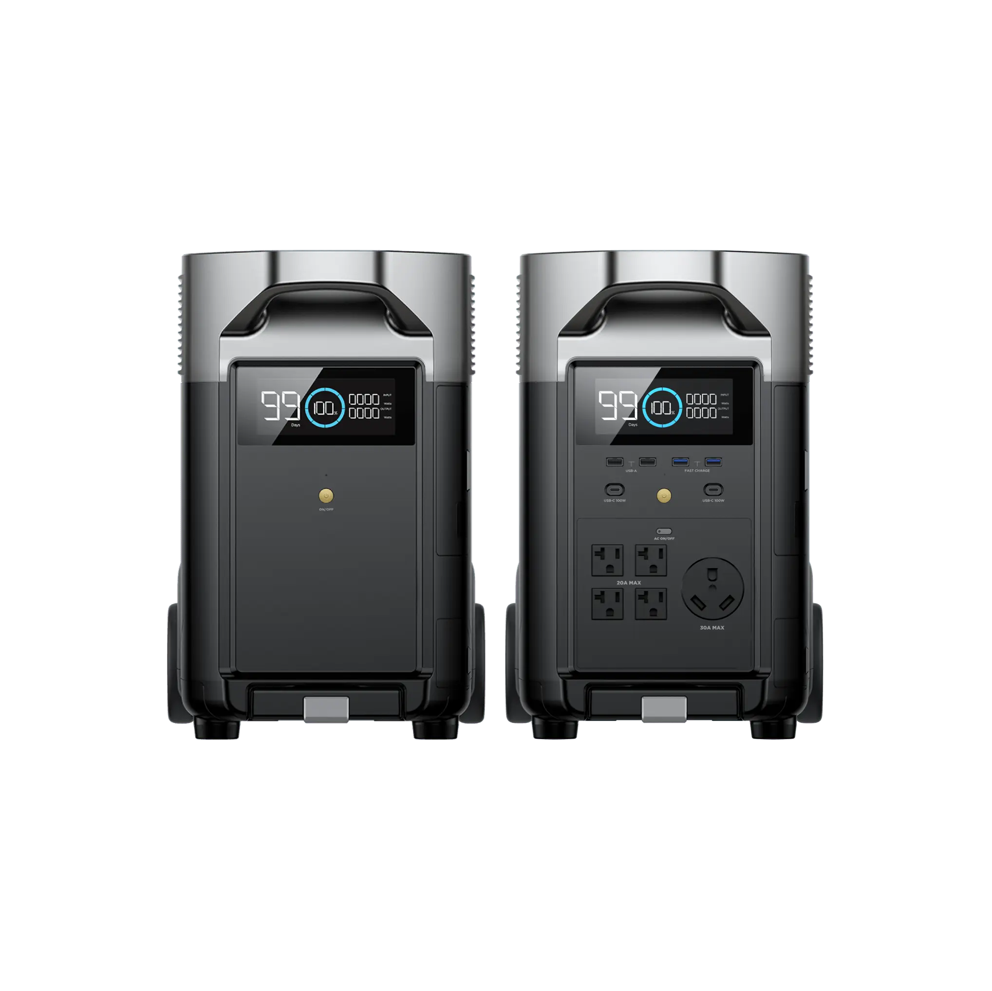 EcoFlow DELTA Pro + Smart Extra Battery + 800W Alternator Charger