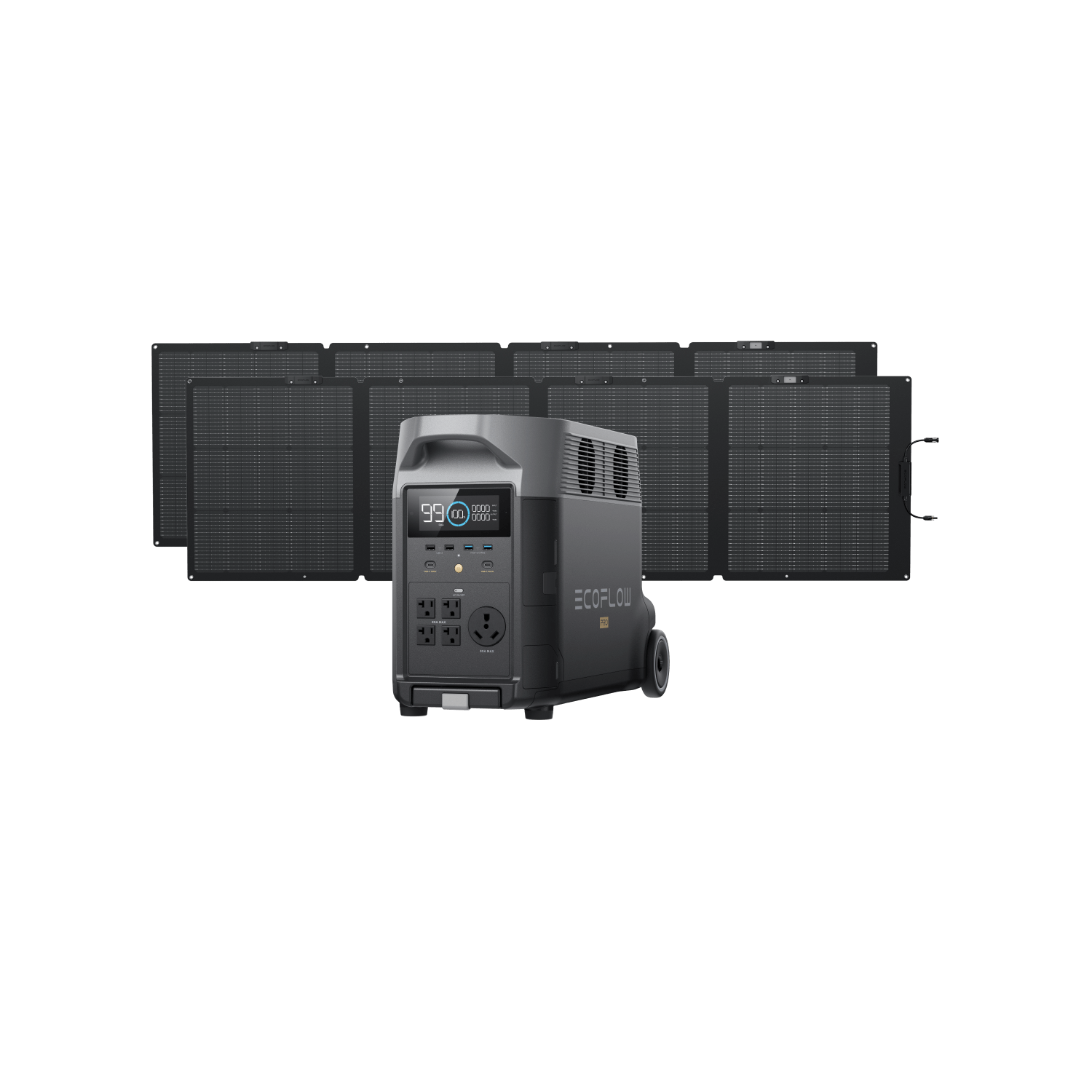 EcoFlow DELTA Pro Solar Generator (PV220W)