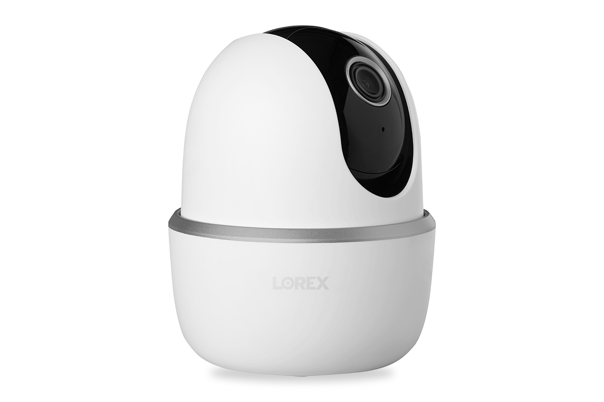 Lorex 2K Wireless Indoor Pan‑Tilt Security Camera – AC‑Powered Wi‑Fi (16 GB)
