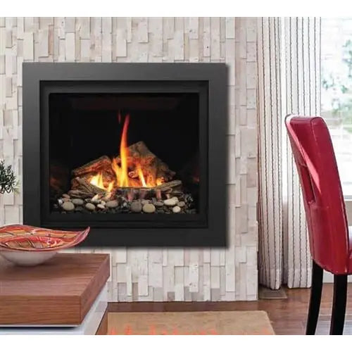 Kingsman 42" Wide Direct Vent Linear Tempered Glass Gas Fireplace ZCV42