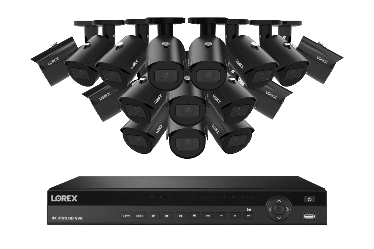 Lorex Elite Series 16-Channel NVR System with 4MP (2K) A4 IP Bullet Cameras
