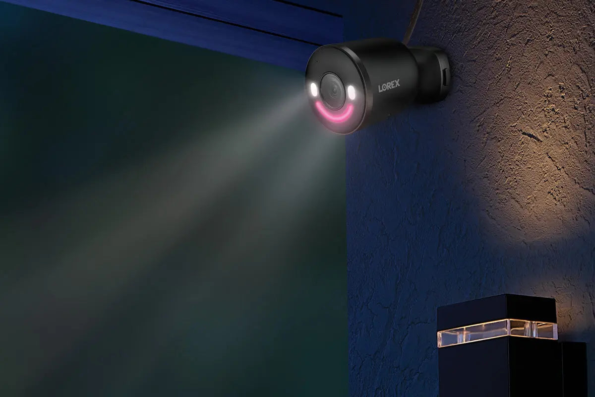 Lorex 4K Wireless Spotlight Wi-Fi 6 Security Camera – AC-Powered Wi-Fi (32 GB, Cloud-Enabled) - Aqvina LLC