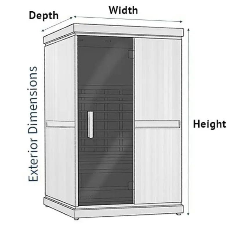 Finnmark 2-Person Full-Spectrum Home Infrared Sauna FD-2 | AQVINA World - Aqvina LLC