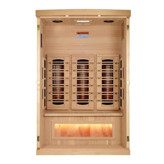 Golden Designs 2-Person “Reserve Edition” FS Himalayan Salt Bar (2025 Model) | Model: GDI-8020-03