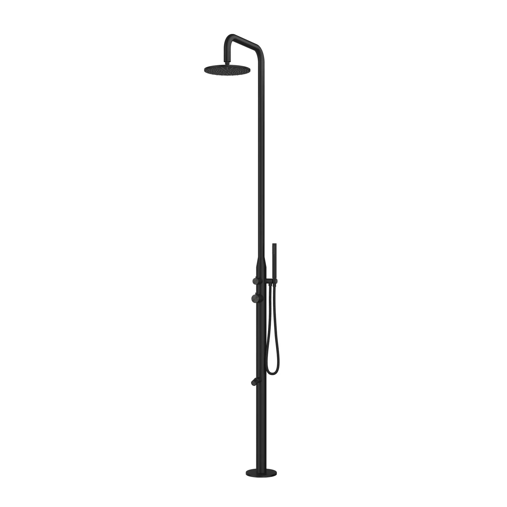 PULSE Pipeline Outdoor Shower System – 1065-MB - Aqvina LLC
