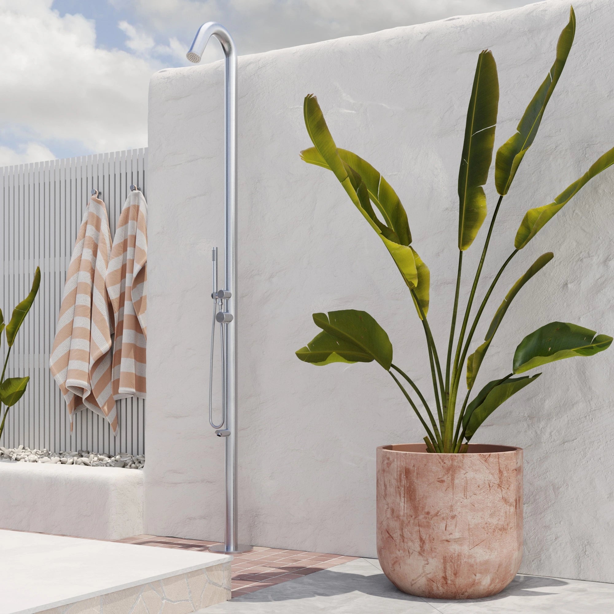 PULSE Wave Outdoor Shower System SSB