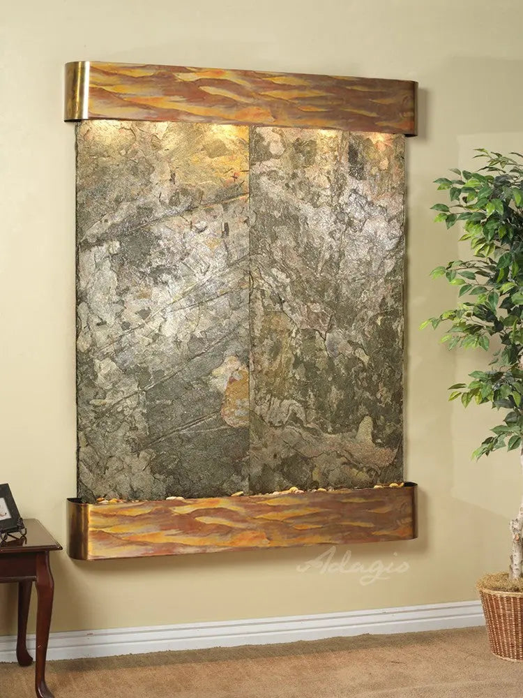 Adagio Majestic River - Indoor Wall Fountain AWF-MRR1002 - Aqvina LLC