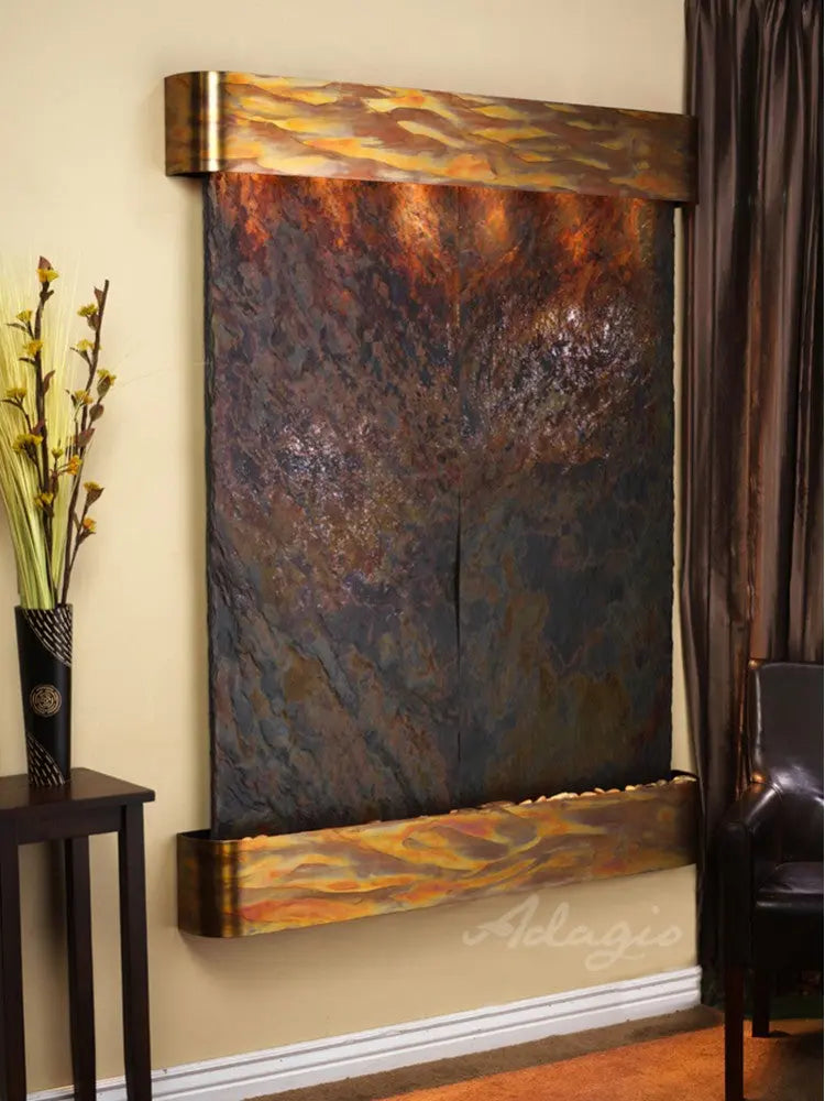 Adagio Majestic River - Indoor Wall Fountain AWF-MRR1002 - Aqvina LLC