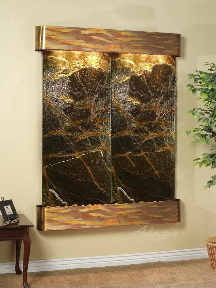 Adagio Majestic River - Indoor Wall Fountain AWF-MRR1002 - Aqvina LLC