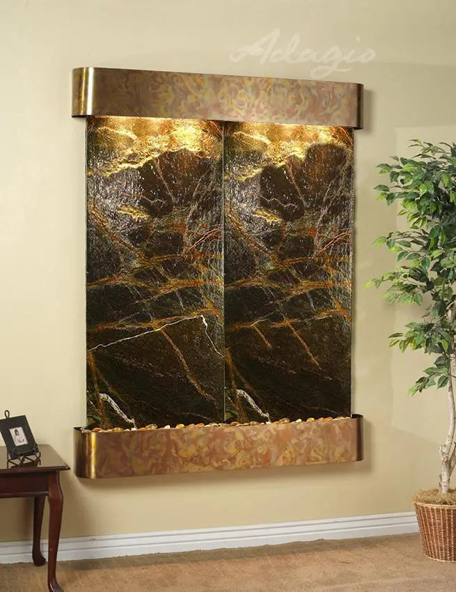 Adagio Majestic River - Indoor Wall Fountain AWF-MRR1002 - Aqvina LLC