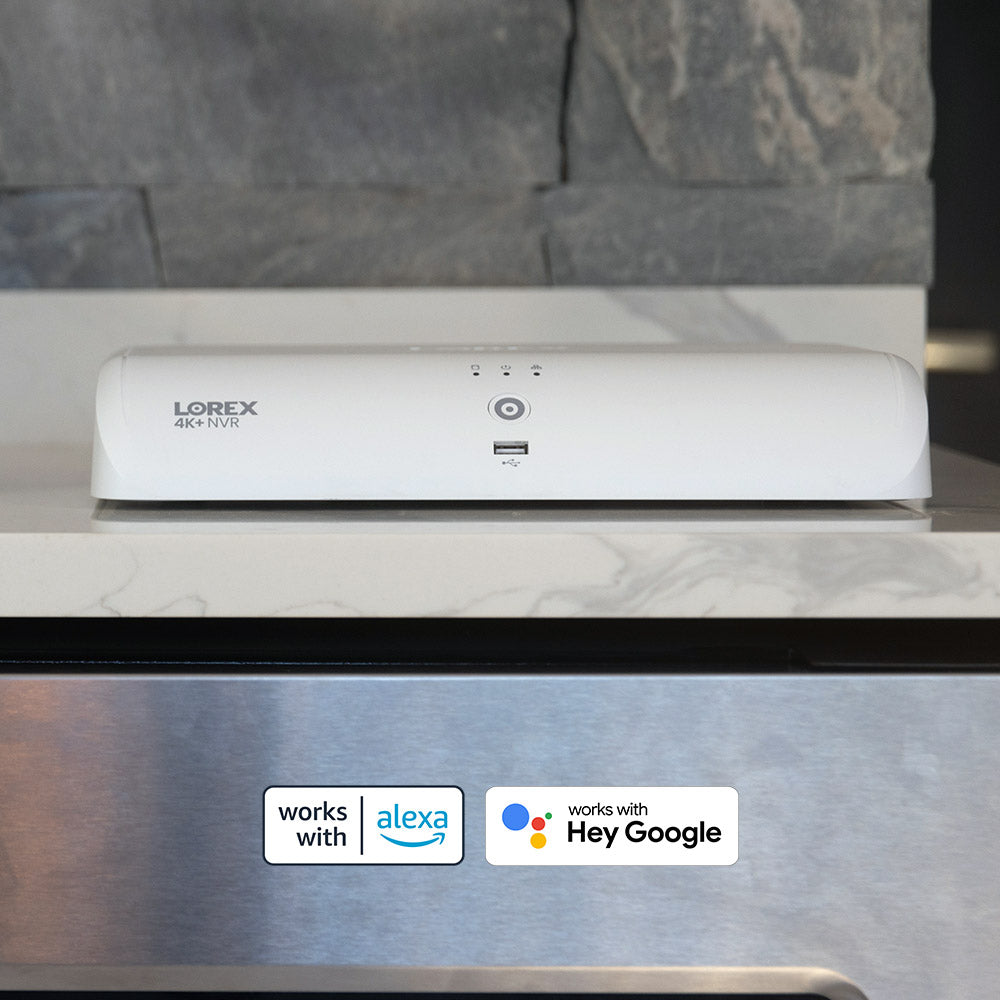 Lorex TN910618A4-E 4K Fusion System with 4 Smart Deterrence Cameras