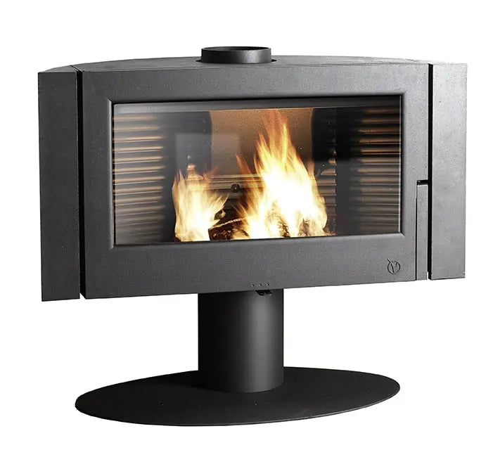 Invicta Antaya Free-Standing Linear Wood Stove 6114-44