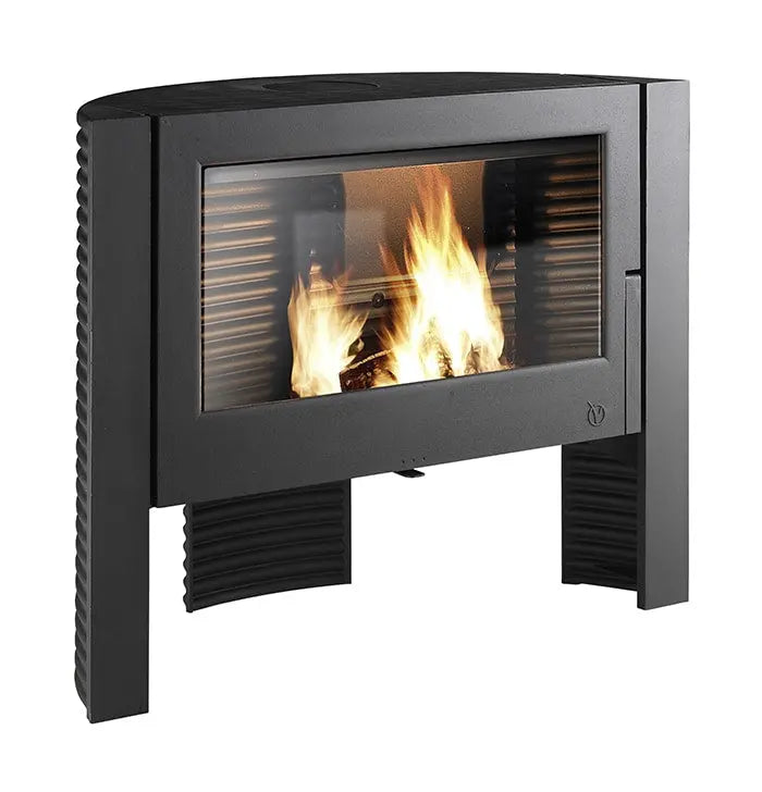 Invicta Itaya Free-Standing Linear Wood Stove 6110-44