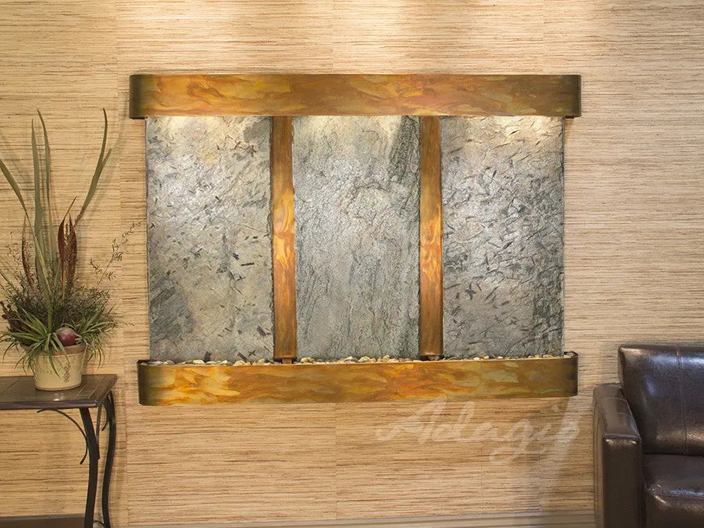 Adagio Olympus Falls - Indoor Wall Fountain AWF-OFR1004 - Aqvina LLC
