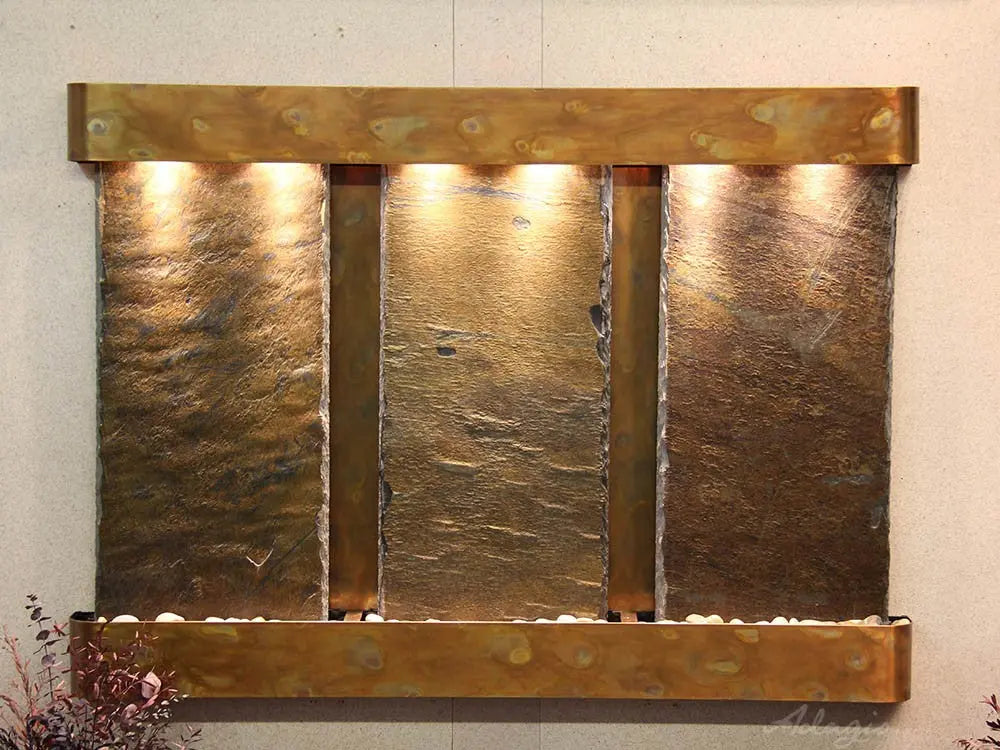 Adagio Olympus Falls - Indoor Wall Fountain AWF-OFR1004 - Aqvina LLC