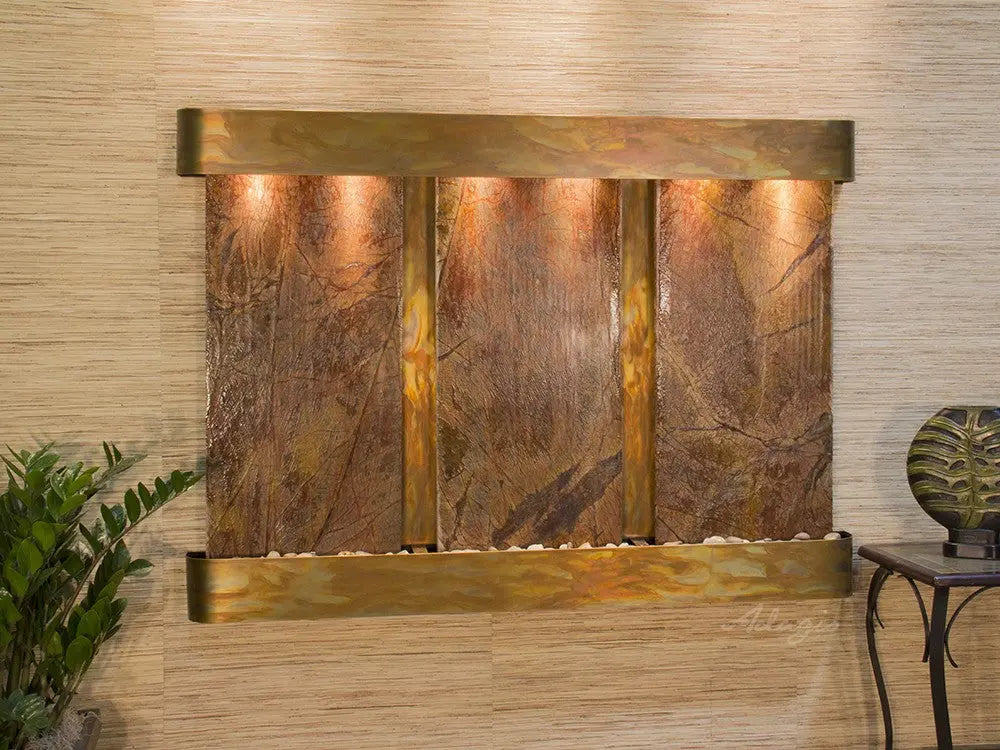 Adagio Olympus Falls - Indoor Wall Fountain AWF-OFR1004 - Aqvina LLC