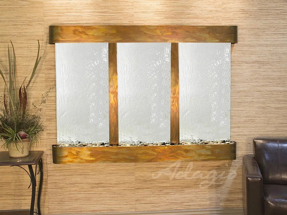 Adagio Olympus Falls - Indoor Wall Fountain AWF-OFR1004 - Aqvina LLC