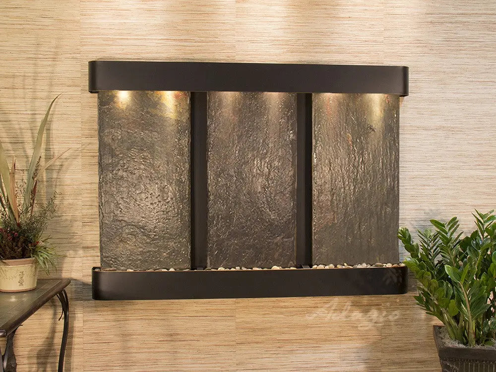 Adagio Olympus Falls - Indoor Wall Fountain AWF-OFR1004 - Aqvina LLC