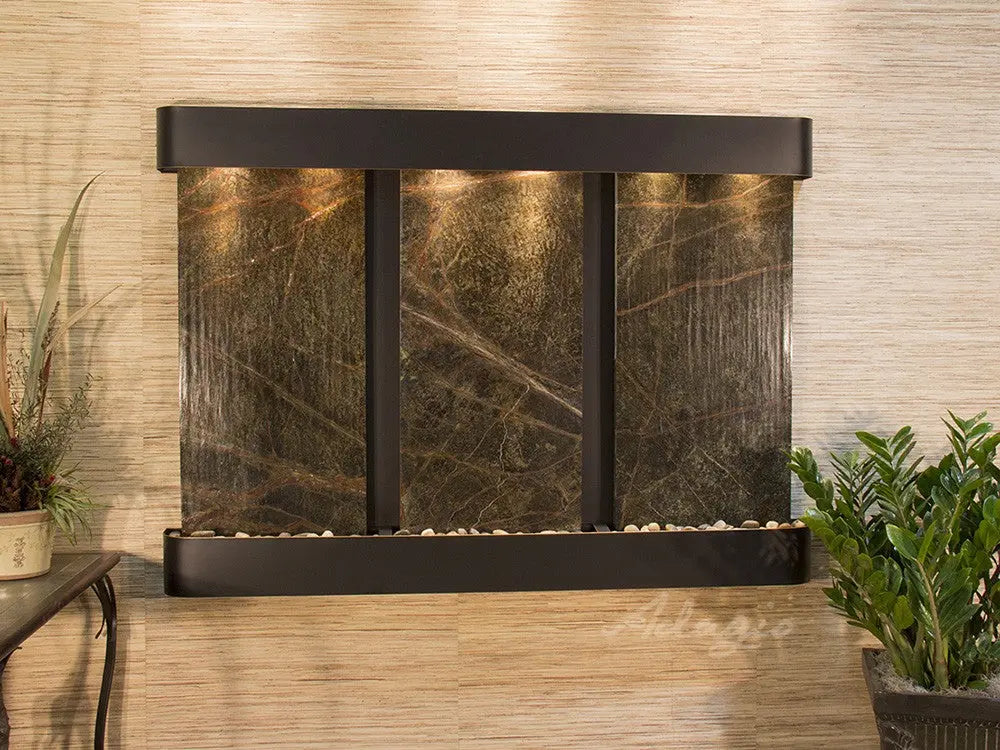 Adagio Olympus Falls - Indoor Wall Fountain AWF-OFR1004 - Aqvina LLC