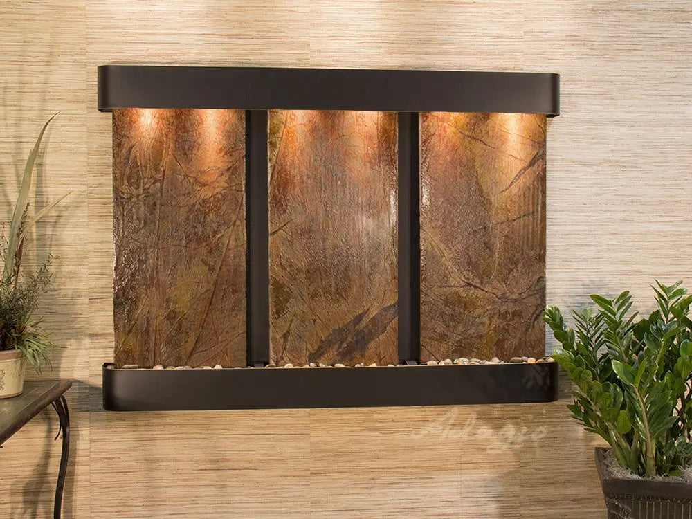 Adagio Olympus Falls - Indoor Wall Fountain AWF-OFR1004 - Aqvina LLC