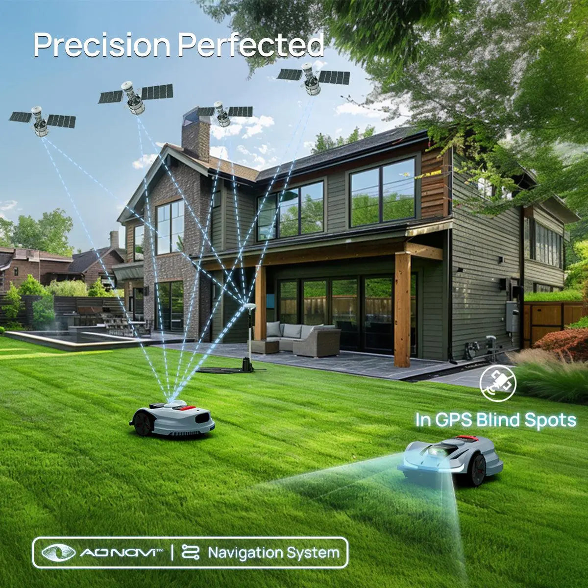 X7 Wireless Robot Lawn Mower l 0.75 Acre