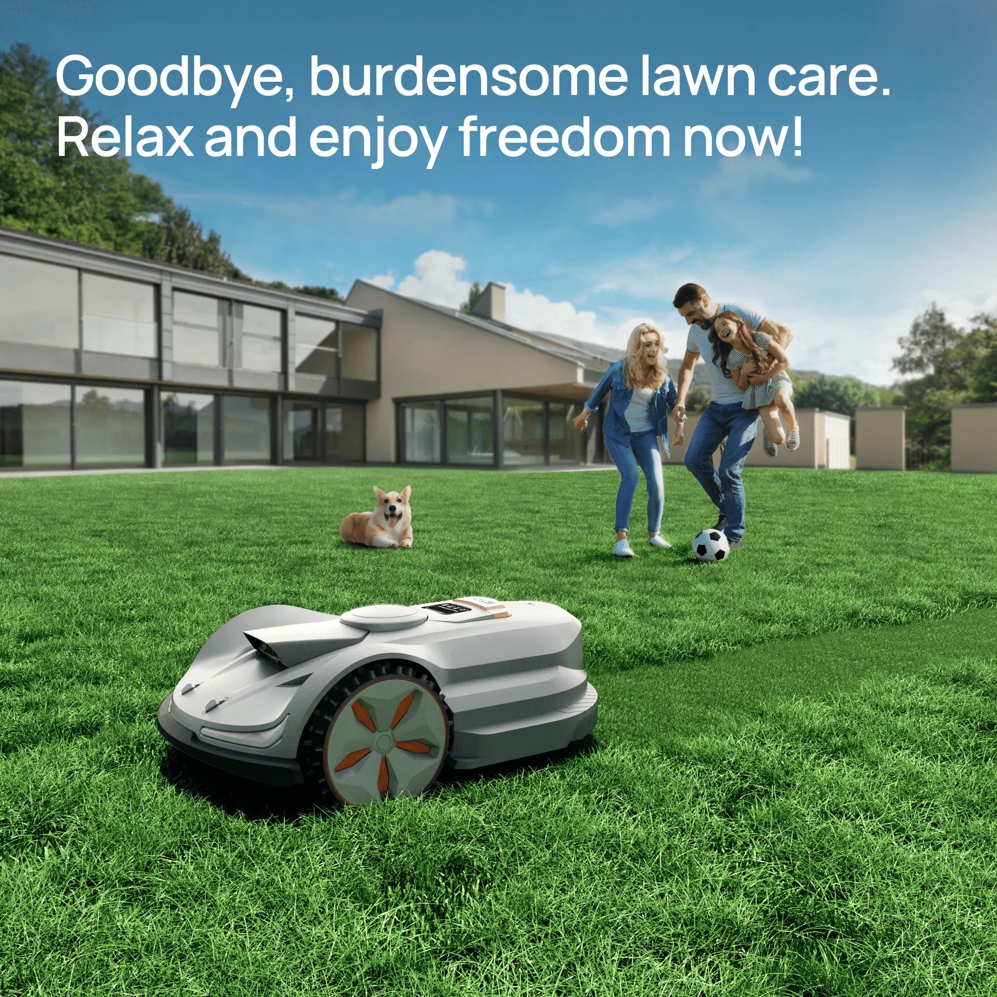 X7 Wireless Robot Lawn Mower l 0.75 Acre