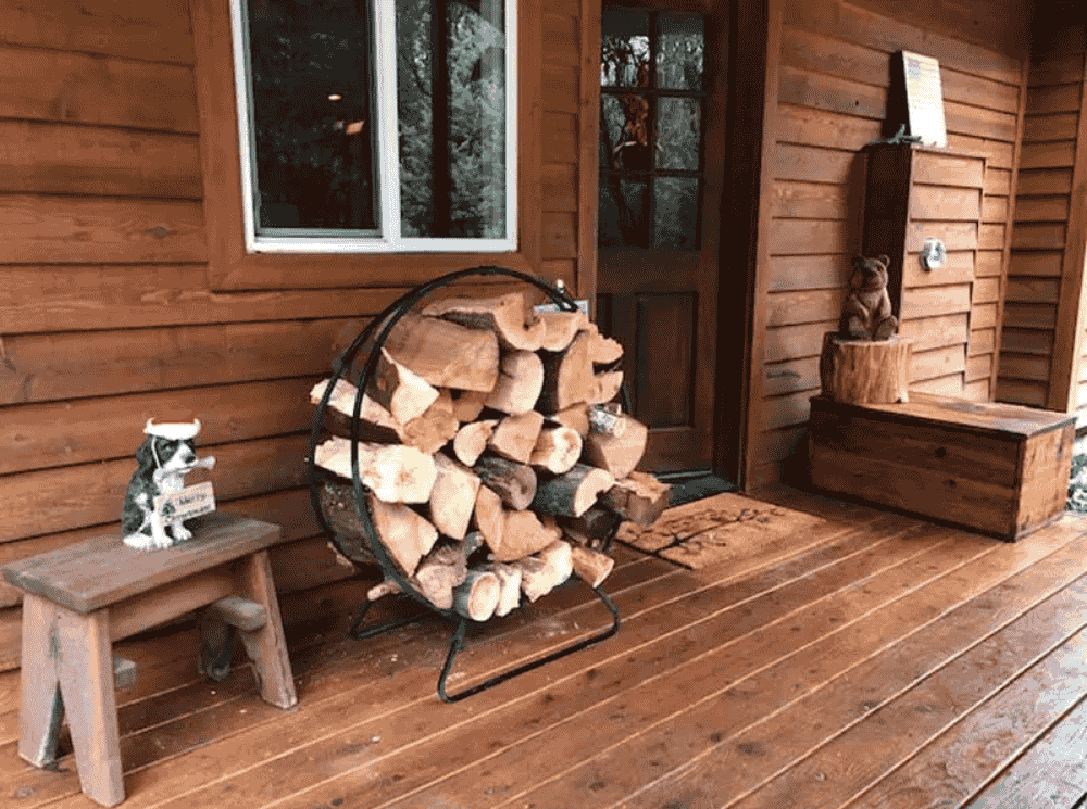 Pilgrim 24 Inch Log Hoop Firewood Rack