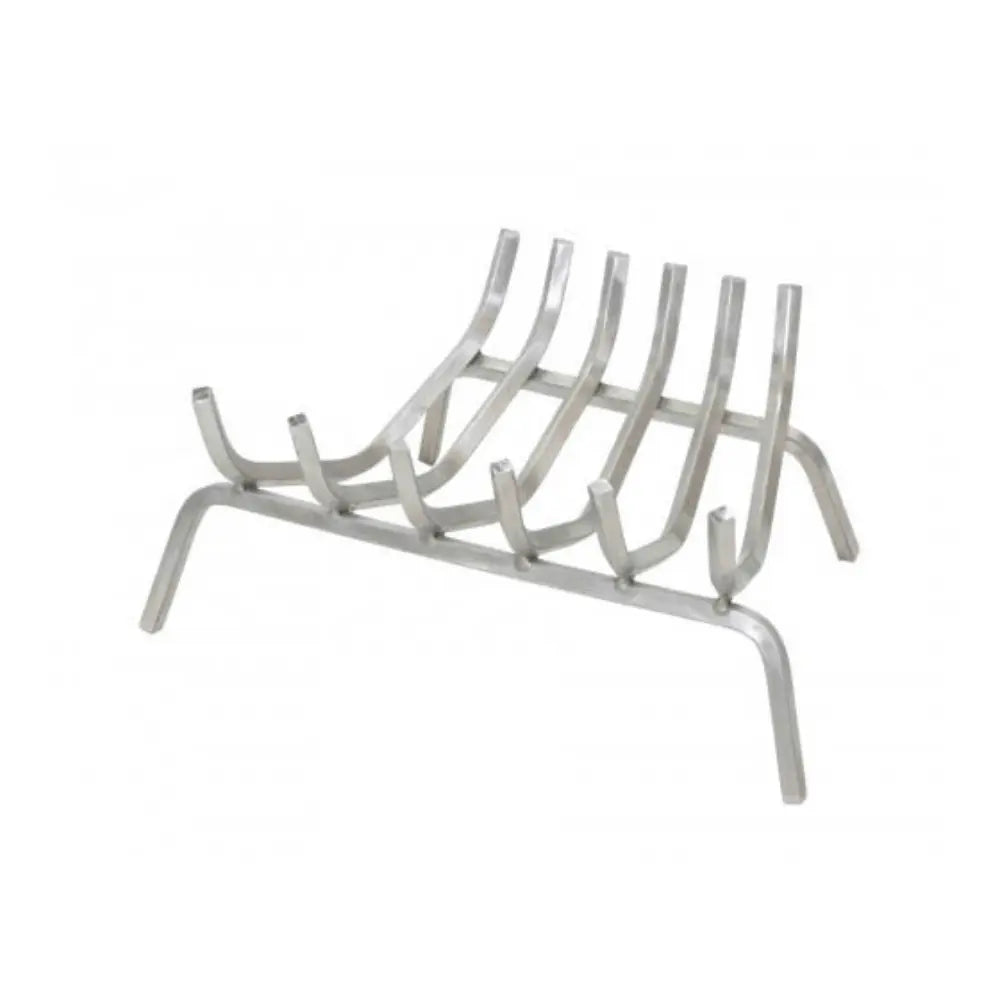 Pilgrim 32 Inch Stainless Steel Fireplace Grate