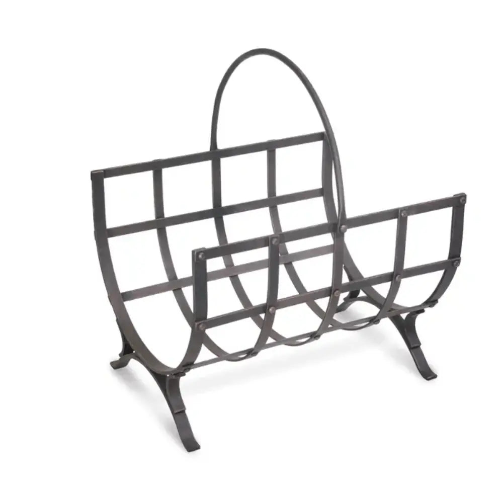 Pilgrim Distressed Bronze Manor Fireplace Log Holder