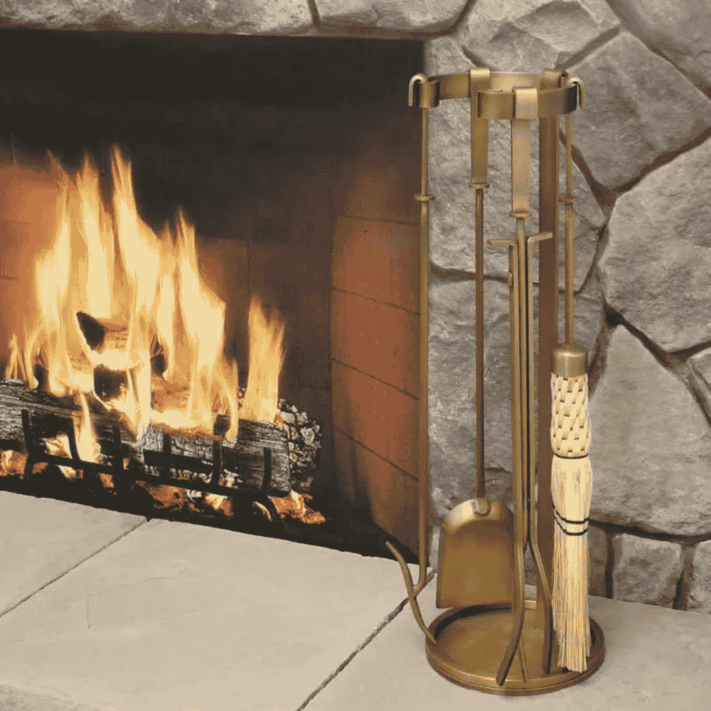 Pilgrim Mid-Century Fireplace Tool Set