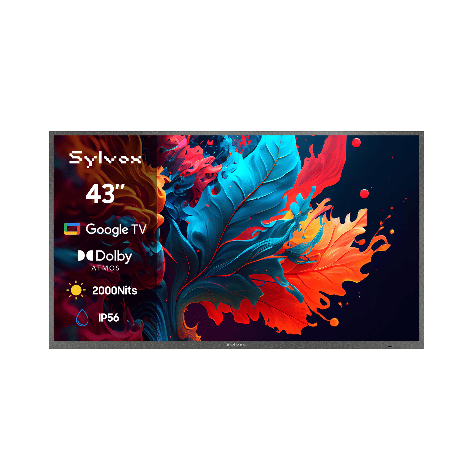 SYLVOX Pool Pro QLED 3.0 full sun outdoor TV 43 inch