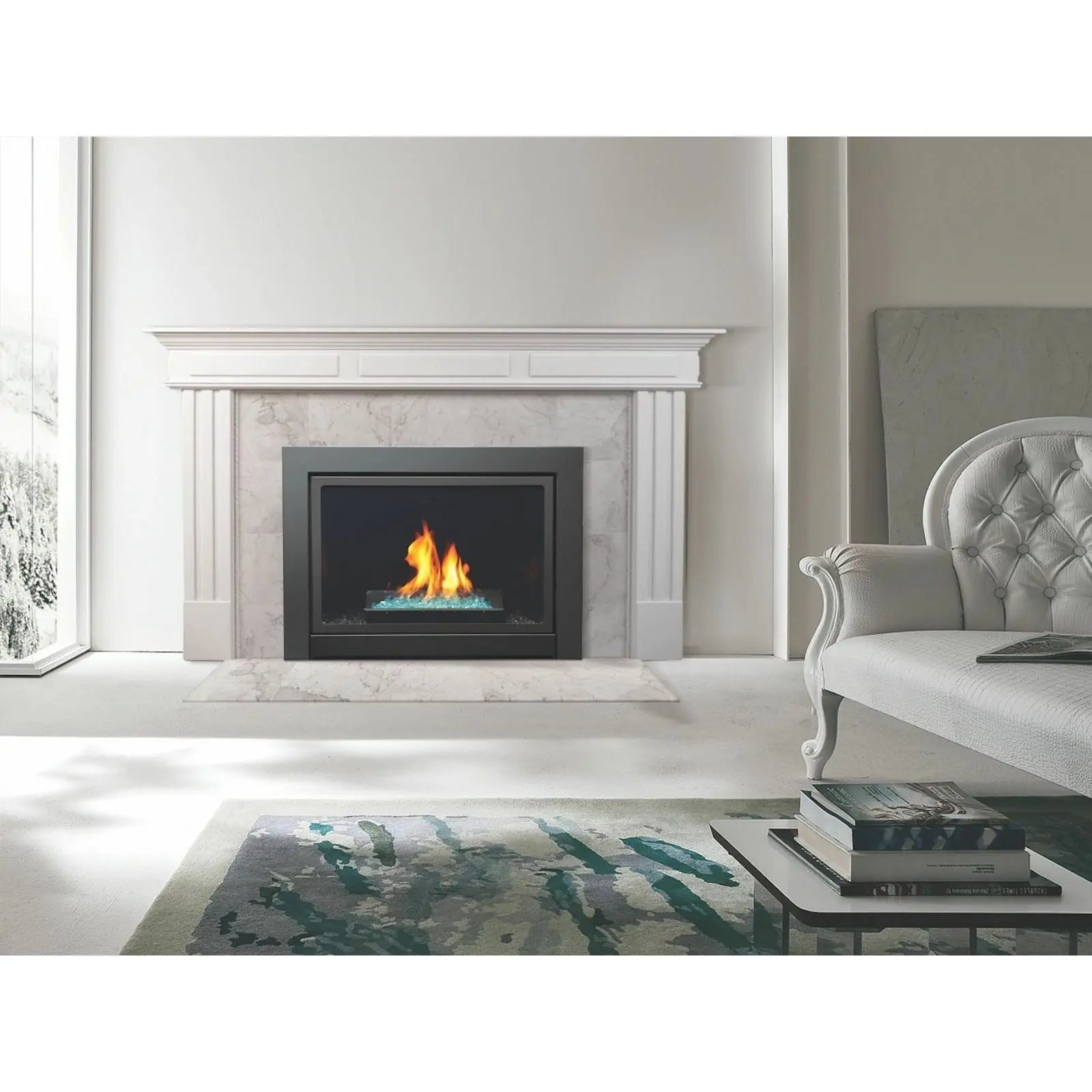 Kingsman 44" Direct Vent Fireplace Insert IDV44