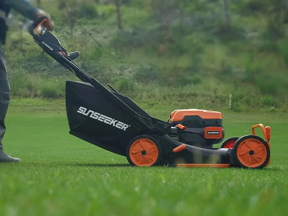 Sunseeker - Lawn Mower Self-Propelled Dual Blade 22" Steel Deck 3000W 60V | LM719 - Aqvina LLC