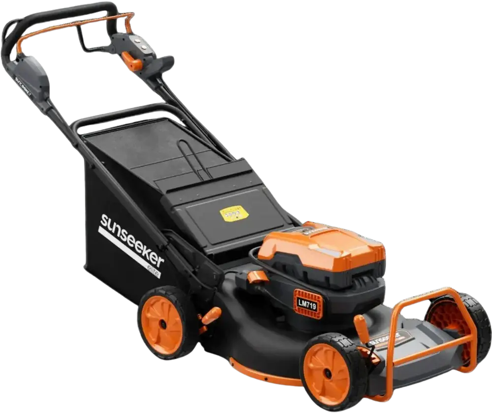 Sunseeker - Lawn Mower Self-Propelled Dual Blade 22" Steel Deck 3000W 60V | LM719 - Aqvina LLC